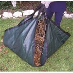 Leaf & Debris Gathering Tarp With Handles 9ft x 9ft Green