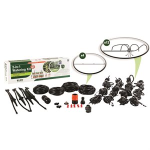 Drip Irrigation 2-in-1 Watering Kit for Planters