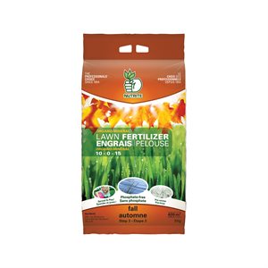 Nutrite Mineral Lawn Fertilizer for Fall 10-0-15 9kg