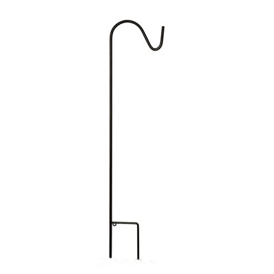 Garden Shepherd Hook Single 84in Black