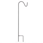 Garden Shepherd Hook Single 48in Pewter