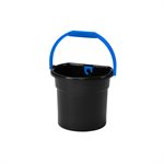 Gardening Bucket Flat Back With Hose Clip 11L Blue / Black