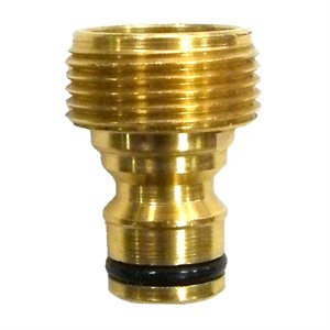 Brass Quick Connect Male Hose Connector 1 / 2in