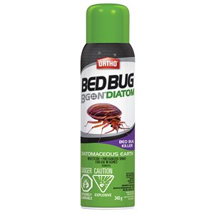Bed Bug B Gon Diatom Diatomaceous Earth Bed Bug Killer Aerosol 340g
