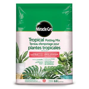 Terreau D'Empotage Pour Plantes Tropicales Miracle-Gro 8.8L