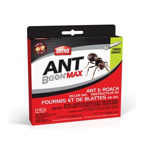 Ant B Gon Max Ant & Roach Killer Gel 2 / Pkg 2x42.5g