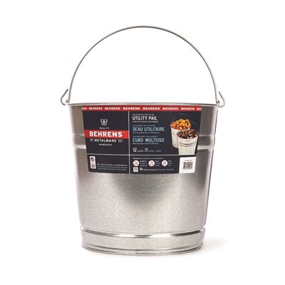 Pail Steel Galvanized 11L / 12qt