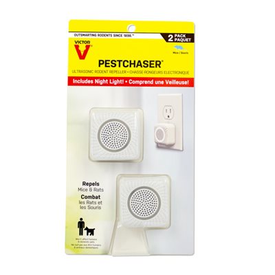 2PK Pestchaser Ultrasonic Rodent Repellent Basic