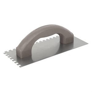 Economy Notch Trowel 1 / 16 x 1 / 16 x 1 / 16 U