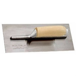 Pro Stucco Trowel Stainless Steel Soft Handle 12in x 5in