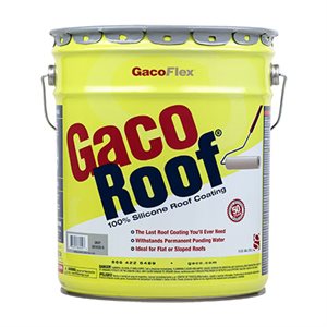 GacoFlex Silicone Roof Coating 5 gal. Gray