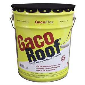 GacoFlex Silicone Roof Coating 5 gal. Black