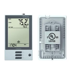 LCD Push Buttons Thermostat For Electric Underfloor Heating