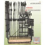 60PK Venetian Trellises / Hooks / Edging Display